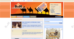 Desktop Screenshot of boom.si