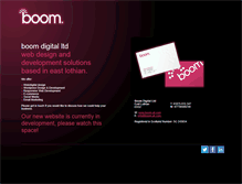 Tablet Screenshot of boom.uk.com